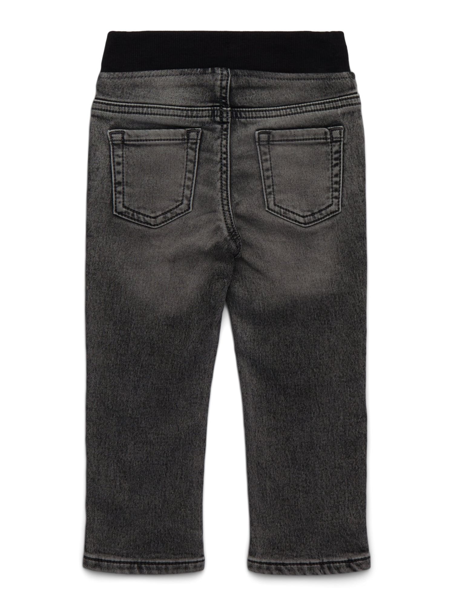 Wonder Nation Toddler Boy's Knit Denim Jeans, Sizes 12M-5T