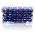 thumbnail image 2 of Bearachild 30 piezas de bolas de Navidad adornos inastillables decoraciones para árboles de Navidad juego de bolas colgantes para decoración de fiesta de Kits de decoración para fiestas azul real Bearachild HA007626-12B, 2 of 6