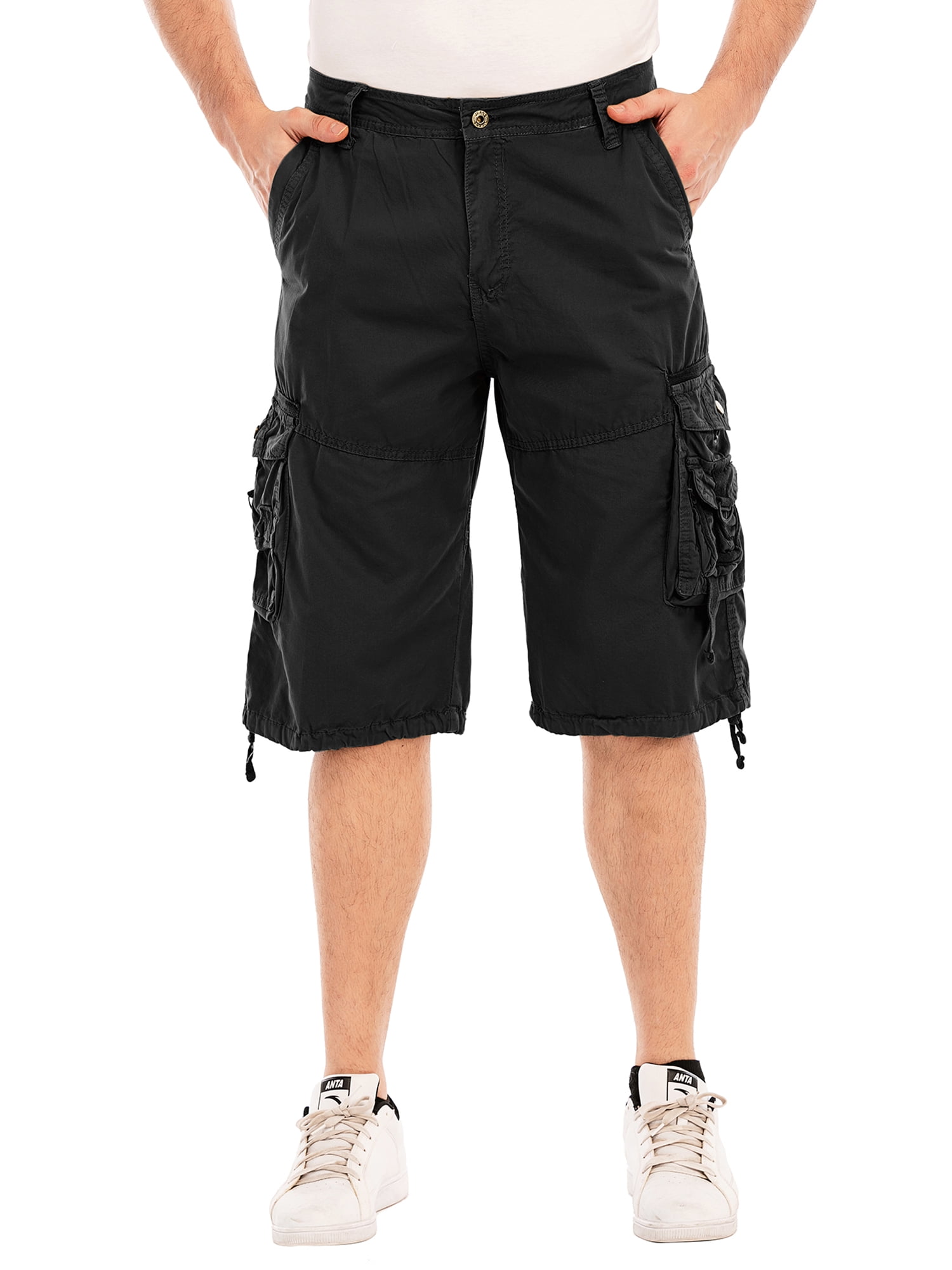 black cargo shorts walmart