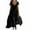 Black, variant on Summer Dresses for Women 2025, Summer Dresses For Women Print Sleeveless Round Neck Dress Casual Long Dresses(Black,S)