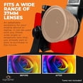 thumbnail image 5 of iOgrapher Compact and Portable Lens Clip-On - Easy to Use, Compatible with 37mm Lenses - Seamless Attachment, Durable Material and Steady Grip for iPhone & Android (Lens Not Included), 5 of 5