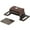 Brown, variant on Magnetic Catch, Single Magnet, Dark Brown by Stone Harbor Hardware