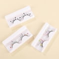 thumbnail image 4 of 4 Pairs Colored Glitter False Eyelashes Fluffy Lashes Sequins Fake Eyelashes for Women, 4 of 4