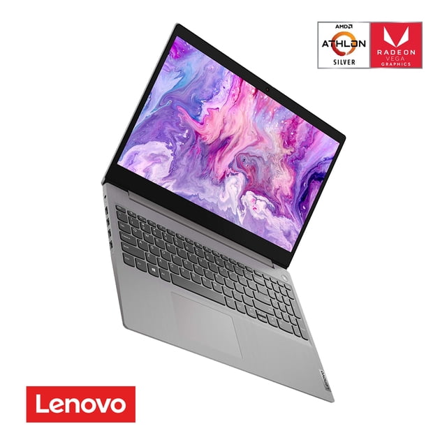 LAPTOP Lenovo IDEAPAD 3 ATHLON SILVER RAM 8GB HDD 1TB 15.6" 81W100C9LM
