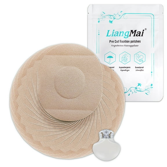 Medtronic Guardian 4 Adhesive Patches - 20 Pack Waterproof & Skin Friendly Overpatch CGM Sensor Cover Stickers for Guardian 4