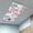 Navy Blue Coral Red, variant on Blue Red Coastal Fluorescent Light Covers, Sea Turtle Nautical Coral Summer Beach Magnetic Light Covers for Ceiling Lights, Fluorescent Ceiling Shade Filters for Classroom Bedroom Office 4x2Ft x 1PCS
