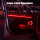 thumbnail image 2 of Wire Hilo Bloosom  3m Luminoso Luz Neon Dj Cable Tron Led Tira Neon Rojo, 2 of 4