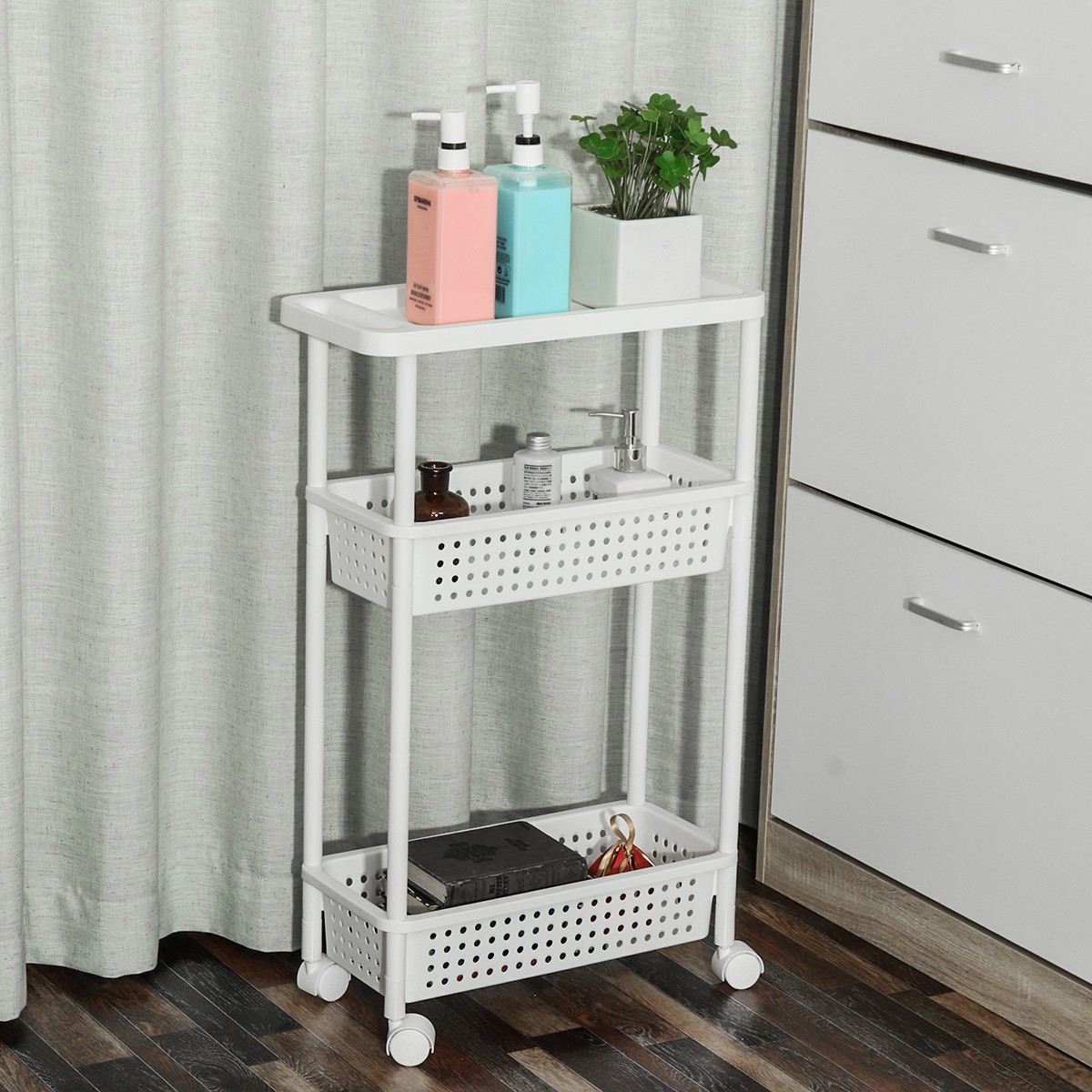 thin storage shelf