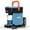 Blue-orange, variant on SENIX Coffee Maker, 20V Cordless & 120V AC Portable Single Serve Coffee Machine, Compatible with Ground Coffee, Pods & Capsules, for Travel, Camping, RV & Office