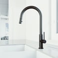 thumbnail image 4 of VIGO Bristol Single Handle Pull-Down Sprayer Kitchen Faucet in Matte Black, 4 of 14