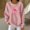 Pink, variant on EchfiProm Womens Crewneck Christmas Sweatshirts Graphic Sweatshirt Plus Size Reindeer Xmas Fall Long Sleeve Pullover Clothes for Women