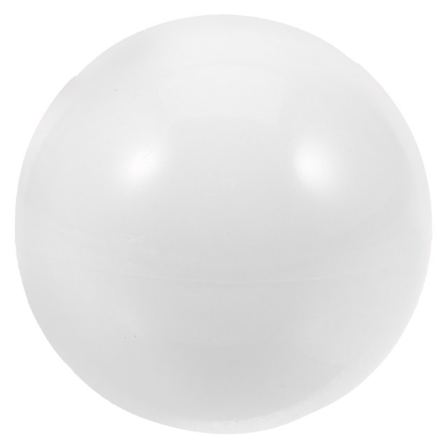 MOVTOTOP Durable Plastic Game Joystick Ball Head for Replacement White Realistic Vibration Experience
