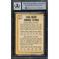 thumbnail image 2 of Johnny Bench Autographed 1968 Topps Rookie Card #247 Cincinnati Reds Auto Grade Gem Mint 10 Beckett BAS #14867892, 2 of 2