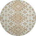 thumbnail image 2 of Addison Rugs Mayfield Washable Transitional Aztec Canyon Round Rug, 8' x 8', 2 of 5