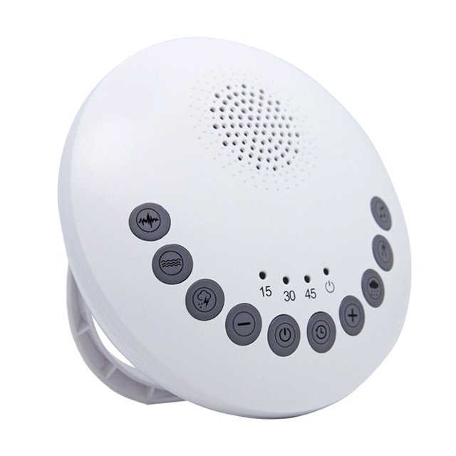 de sonido de ruido blanco-6 pistas de sonido calmante Natural Hogar, oficina, viajes, bebé-Configuración de temporizador múltiple-Opciones de Zulema adultos maquina de sonido