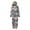 Gray-Mom, variant on Odeerbi Christmas Onesie Pajamas for Family Holiday Sleep Jumpsuit Long Sleeve Family Christmas Pajamas Matching Sets Dad Fashion Lattice Print Plush Jumpsuit Sleepwear PJs Set Gray