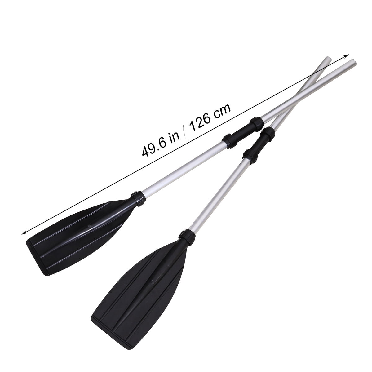 OFFIGAM Lightweight Aluminum Kayak 1 Pair Detachable Design Easy to Carry for Canoe, Boat, and Water Sports