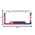 thumbnail image 4 of Radford University Highlanders Premium Metal License Plate Frame Tag Cover, All Over Design, 12x6 inch, Pre-Drilled Holes, Officially Licensed, 4 of 4