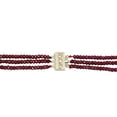 thumbnail image 4 of Segolike Multi Strands Beads Necklace Smooth Rondelle Natural Beads Strands Plain Rondelle Beads- Strings, 4 of 6