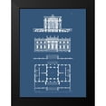 thumbnail image 2 of Gibbs, James 19x24 Black Modern Framed Museum Art Print Titled - Custom Graphic Building and Plan IV, 2 of 5