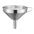 thumbnail image 2 of Filtro de embudo de acero inoxidable, embudos de cocina de calidad alimentaria con cepillo de limpieza colador extraíble, perfecto para transferir, 2 of 5