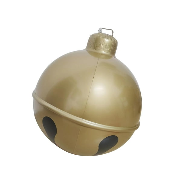 Christmas Outdoor Decorations 45cm Inflatable Christmas Ball Ornaments for Yard Garden and Holiday Crafts Large Blow-Up Christmas Decorations for Home Party and Outdoor Display