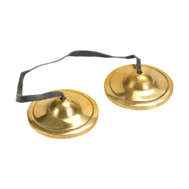 Tingsha Cymbal Bell Buddhist Tingsha Símbolos de 65 cm Diámetro Instrumento de percusión Toy para amigos Meditación CHIME Bells D