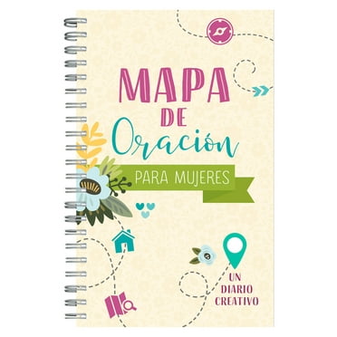 Prayer Map for Women: A Creative Journal, (Spiral-Bound)