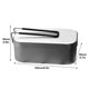 thumbnail image 2 of Contenedor de almuerzo de aluminio Caja de bocadillos portátil Caja de Bento para acampar, 2 of 8