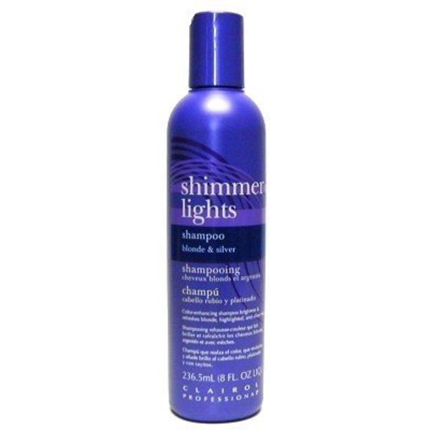 Clairol Shimmer Lights Original Shampoo Blonde and Silver 8 oz. (Case