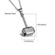 thumbnail image 2 of Collar con colgante de martillo de Thor KAIYANG acero de titanio, 2 of 4