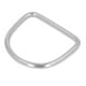 thumbnail image 3 of Anillos en D de acero inoxidable, 10 hebillas de anillo en D semicirculares, hebilla de anillo en D, salida de alta intensidad, 3 of 8