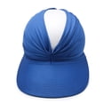 thumbnail image 5 of SAWOBUUN Women Ponytail Visor Cap Breathable Lightweight Sun Protection Hat for Beach Running Hiking, 5 of 5