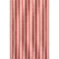 thumbnail image 6 of Home Conservatory Ticking Stripe Handwoven Indoor/Outdoor Area Rug, 4' x 6',  Red, 6 of 9