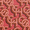 Red, variant on Women's Small Corner Zip Wristlet in Pebbled Leather (True Red)