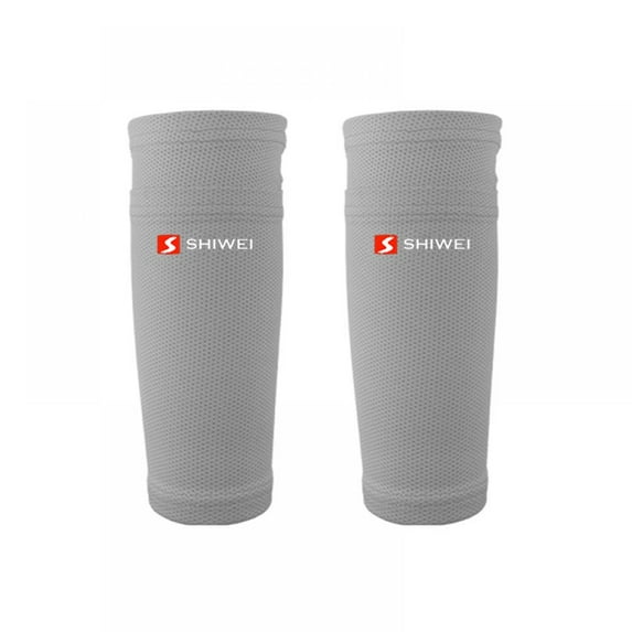 Soccer Shin Guard Sock, Leg Performance Support Football Compression Calf Sleeves with Pocket Can Holding Shin Pads, Comfort Breathable Youth Soccer Shin Guard Holders for Beginner or Elite Athlete