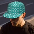 thumbnail image 6 of Custom Christmas Printed Flat Baseball Cap – Adjustable Snapback Hat with Flat Bill, Breathable and Durable, Personalized Design for Sports, Travel & Daily Wear, 6 of 6