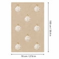 thumbnail image 3 of Ltvvegg Gray Christmas Throw Blanket, Blue Ball Holiday Pattern, Soft Reversible Fleece 40"x28" Winter Blanket for Couch Bed, Cozy Christmas Decor, 3 of 6