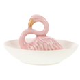 thumbnail image 3 of Flamingo Jewelry Tray Vibrant Porcelain Trinket Dish for Rings, Earrings & Necklaces Stylish Home Decor Organizer for Birthdays & Weddings, 3 of 5