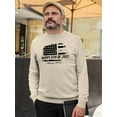 thumbnail image 2 of Happy 4Th Of July Flag Sweatshirt Men -Image by Shutterstock, Male XX-Large, 2 of 4