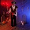 thumbnail image 1 of Yescom 5.4 Ft Pirate Captain Skeleton w/ 4 Pcs Mermaid Skeleton Halloween Decorations Party 2025, 1 of 9