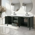 thumbnail image 5 of Vanity Art 72" Double Sink Bathroom Vanity Cabinet, Freestanding Storage Cabinet with Engineered Marble Top, Undermount Sinks, Drawer, and Shelve, 5 of 5