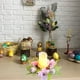 thumbnail image 5 of Decoraciones de Pascua, adornos de Pascua, candelabros con forma de huevo de Pascua, arreglos para mesa de sala de estar, corona de flores con velas, decoración de ambientes, accesorios para tazas de, 5 of 6