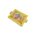 thumbnail image 2 of Kashmiri Papier Mache Rectangle Tray, 2 of 4