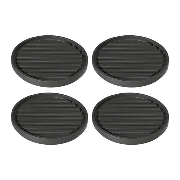 4 ruedas de goma antideslizantes para muebles, sofás y sillas. 85 cm x 1 cm