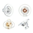 thumbnail image 5 of Yesbay 10 Pcs Silicone Earring Backs Hypoallergenic Soft Clear Earring Backs Replacements Nickel Lead Free Double Safety Locking Earring Backs for Studs/Droopy Heavy Earring, 5 of 8