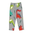 thumbnail image 4 of Sigee Cute Dinosaur Print Women's Soft Pajama Pants - Breathable and Comfortable Lounge Sleep Bottoms with Elastic Waistband and Pockets-X-Large, 4 of 9