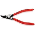 thumbnail image 1 of KNIPEX 46 31 A02 Pinza para anillos de retención exteriores de ejes en &nbsp;ngulo de 45ø recubierto de pl&nbsp;stico acabado pavonado 130 mm, 1 of 1