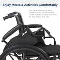thumbnail image 5 of Silla de ruedas ligera Drive Medical Cruiser III con brazos abatibles y extraíbles, reposapiés abatibles y asiento de 18 pulgadas, 5 of 5