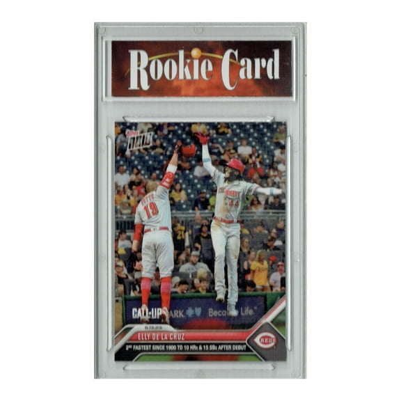Certified Mint  Elly De La Cruz 2023 Topps Now #700 Fastest Since 1900 Reds Rookie Card